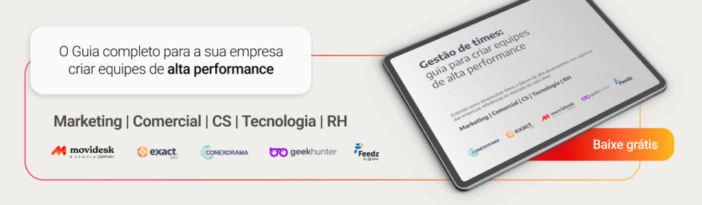 Baixar o material Gestão de times: guia para criar equipes de alta performance