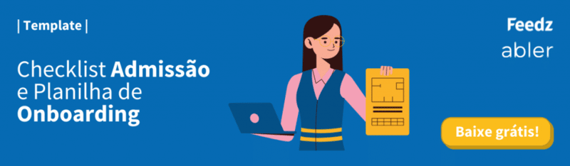 Checklist de admissão e planilha de onboarding