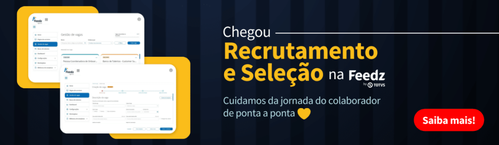 Solicitar uma demonstração gratuita da solução de recrutamento e seleção da Feedz.