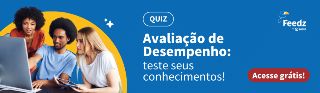 Fazer o quiz de avaliação de desempenho e testar os conhecimentos respondendo algumas perguntas.