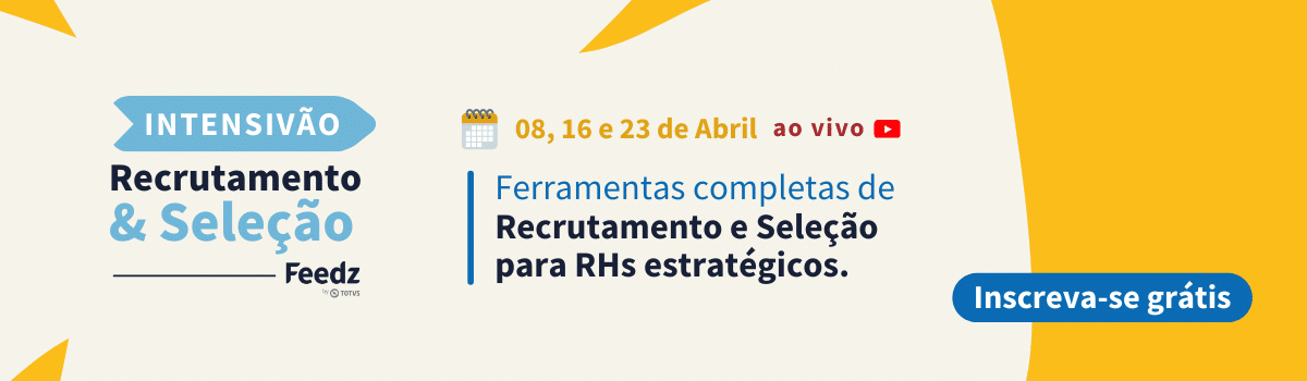 Acesse a página de inscrição para o Intensivão de Recrutamento e Seleção da Feedz
