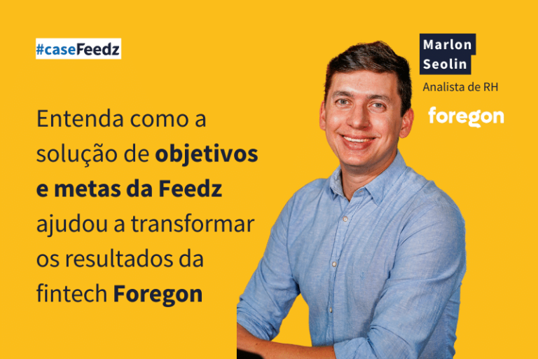 Imagem para divulgar a entrevista com o Analista de RH da Foregon, empresa que é case de sucesso da Feedz