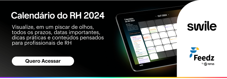 Acessar o calendário do RH 2024 feito em parceria com a Swile e outras empresas.